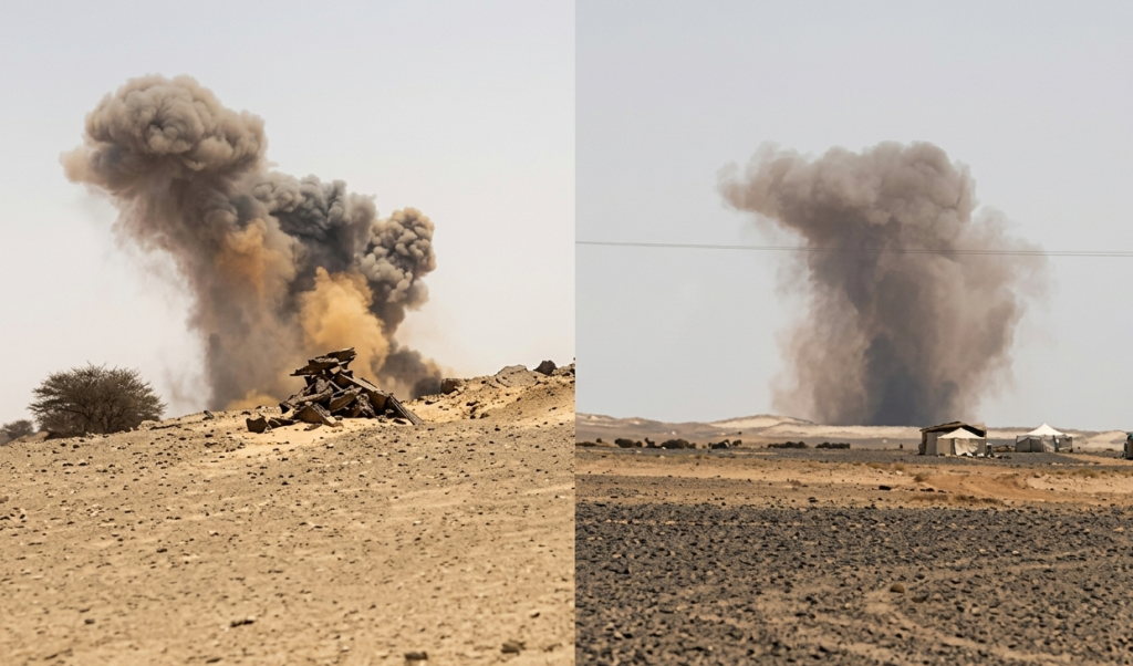 Projectiles Land Near Smara Without Casualties