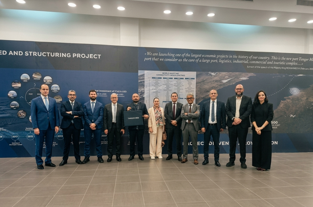 Moncef Belkhayat Visits Tanger Med Amid Official Reception
