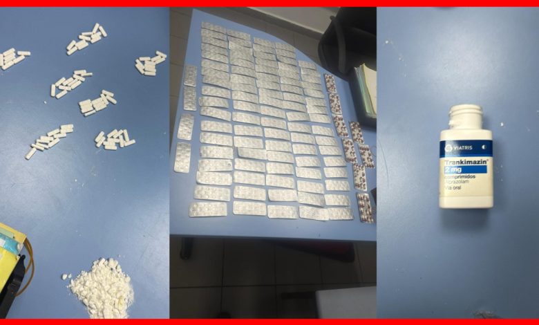 More Than 1500 Psychotropic Pills Seized at Tangier Med Port, Two Suspects Detained