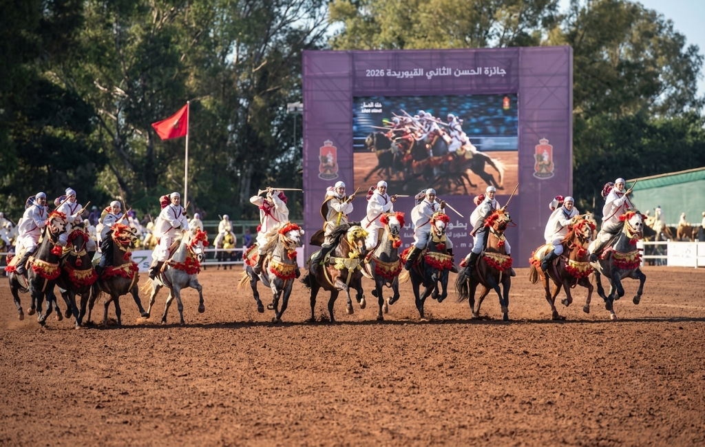 Tlehouni Mohammed Amine’s Team Wins the 25th Hassan II Tbourida Prize
