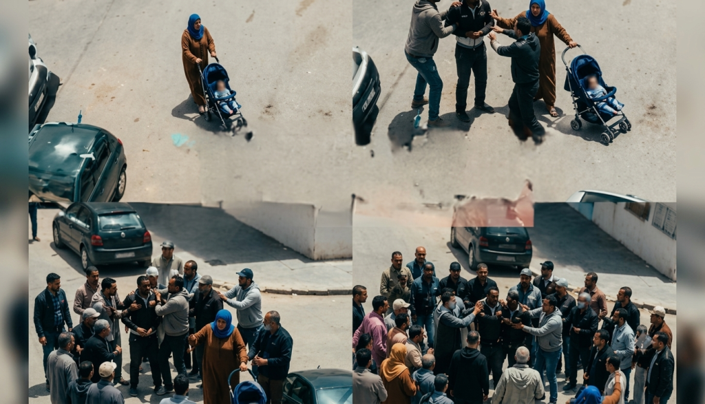 Community Response Draws Attention Following Incident Involving Woman and Child