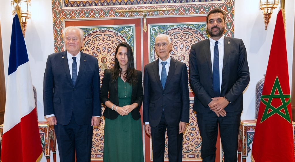 Rachid Talbi Alami Receives French Delegation to Strengthen Morocco-France Relations
